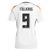 Camiseta Alemania Niclas Fullkrug #9 Primera Equipación Eurocopa 2024 manga corta